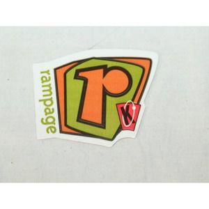 Kryptonics Rampage Vintage Inline Aggressive Rollerblade wheels Logo Sticker
